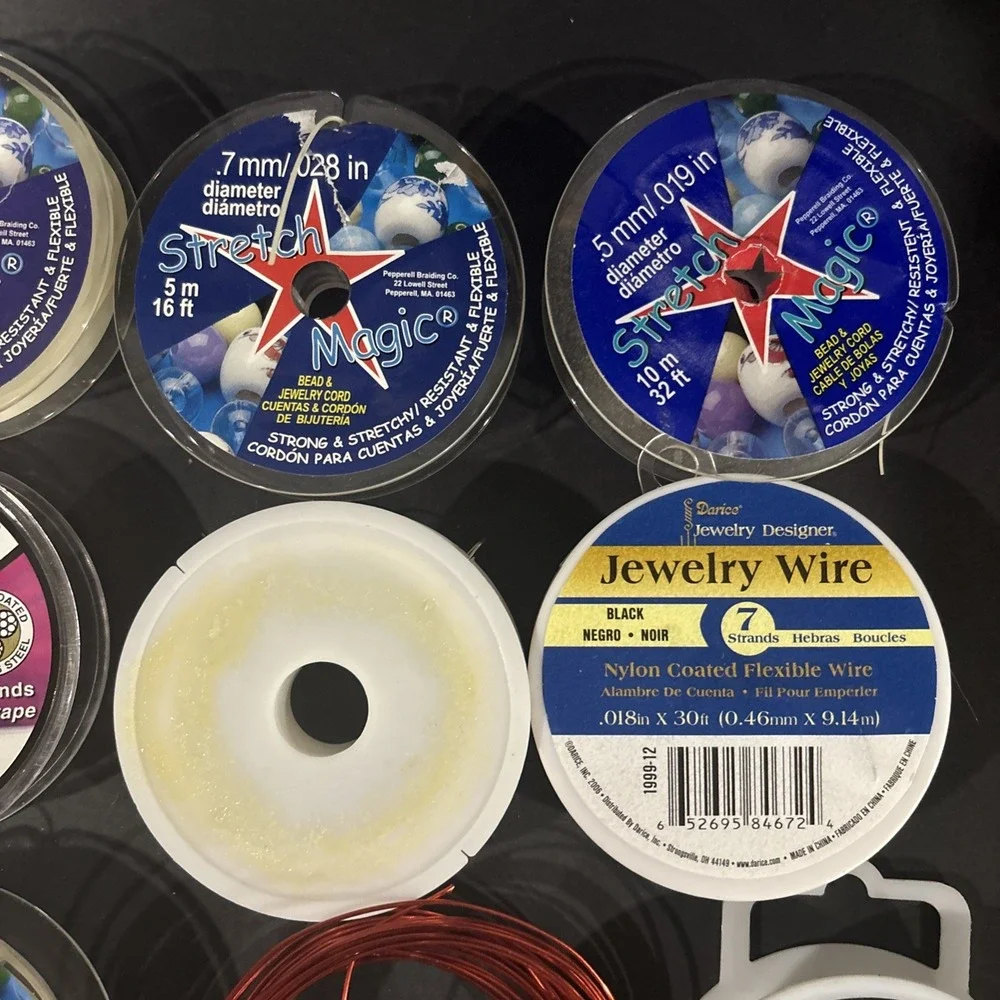 HUGE Mixed Lot Beads & Jewelry Making Supplies
